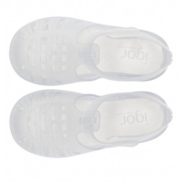 IGOR CANGREJERA TOBBY VELCRO S10233  BLANCO