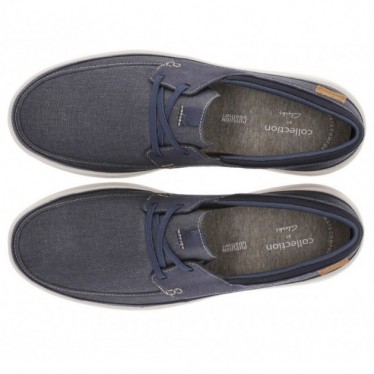 CLARKS CANTAL SNEAKERS MET KANT  NAVY