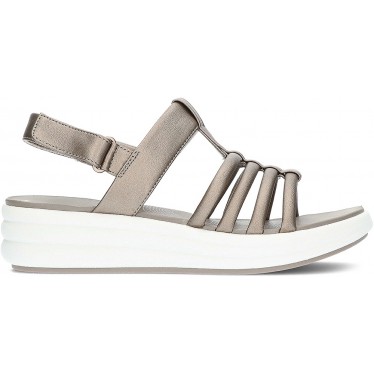 CLARKS DRIFT EASE SANDALEN  METALLIC