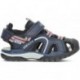 GEOX J BOREALIS J250RB SANDAL  NAVY_RED