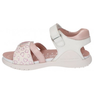 ASTRID MEISJES BIOMECANICA LEDEREN SANDALEN  BLANCO