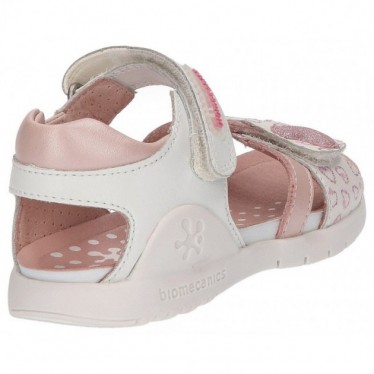 ASTRID MEISJES BIOMECANICA LEDEREN SANDALEN  BLANCO