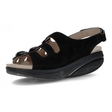 MBT KORA W SANDALEN  BLACK_NUBUCK