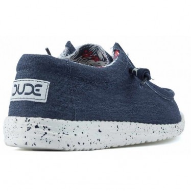 ZAPATOS DUDE WALLY STRETCH M  BLUE