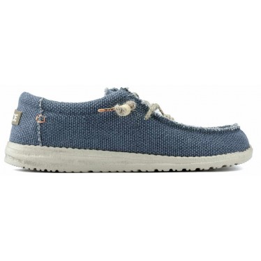 SCHOENEN DUDE WALLY BRAIDED M  NAVY