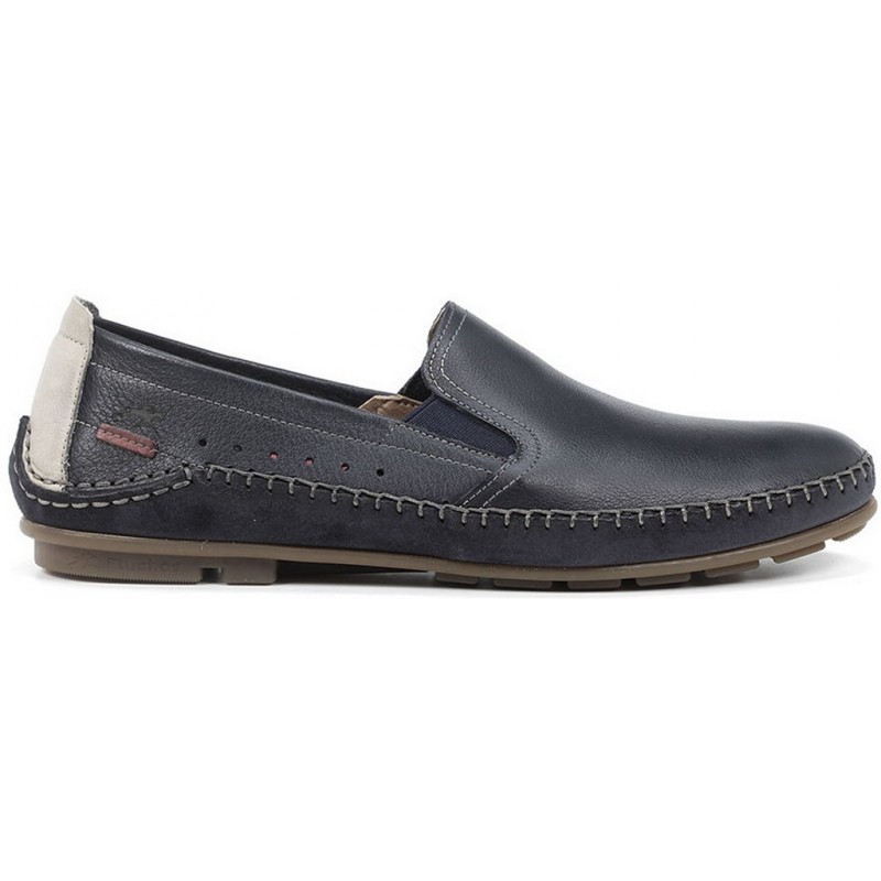 FLUCHOS F1174 DORIAN KODIAK MOCASIN MAN  MARINO