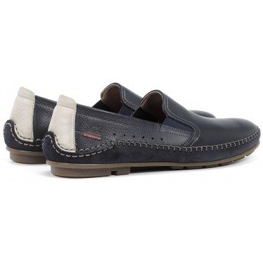 FLUCHOS F1174 DORIAN KODIAK MOCASIN MAN  MARINO
