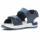 GEOX ALBEN J25AVA SANDAL  NAVY