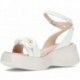 SANDALEN WONDERS WILD D-9703  OFF_WHITE