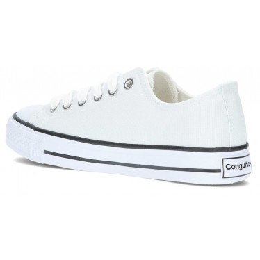 CANVAS CONGUTO SNEAKERS 28301  BLANCO