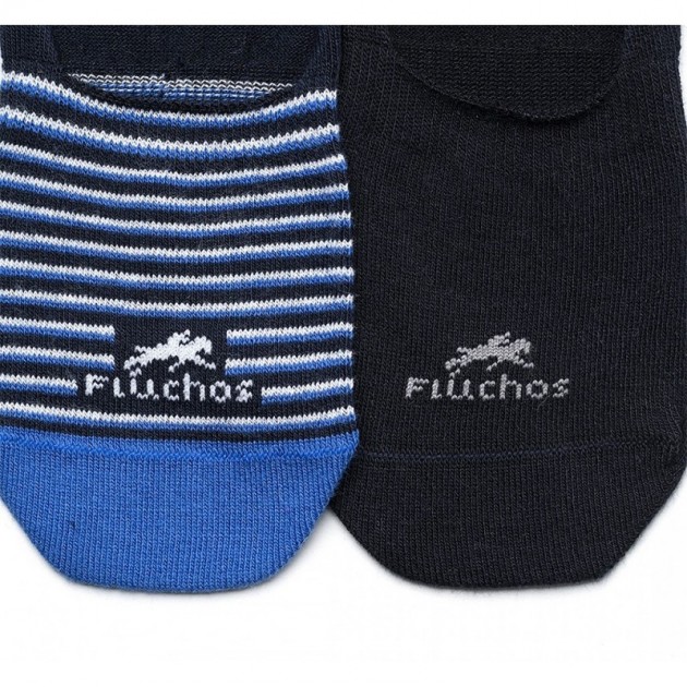 FLOWY SOKKEN CA0002 BLUE_BLACK FLOWY SOKKEN CA0002 BLUE_BLACK