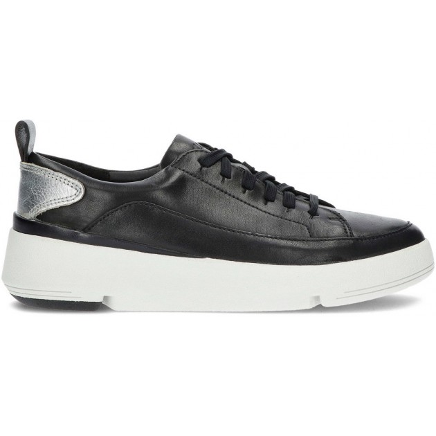 CLARKS TRI FLASH SNEAKERS MET KANT BLACK CLARKS TRI FLASH SNEAKERS MET KANT BLACK
