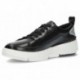 CLARKS TRI FLASH SNEAKERS MET KANT  BLACK