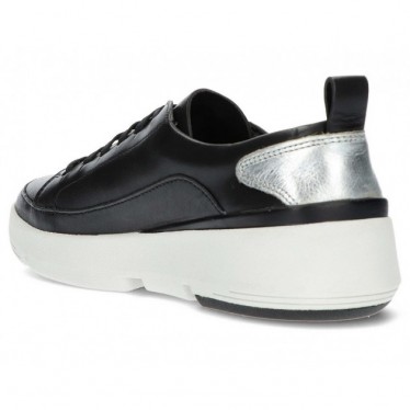 CLARKS TRI FLASH SNEAKERS MET KANT  BLACK