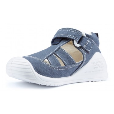 Sandalen BIOMECANICS CANVAS BABY AZAI  AZUL_MARINO