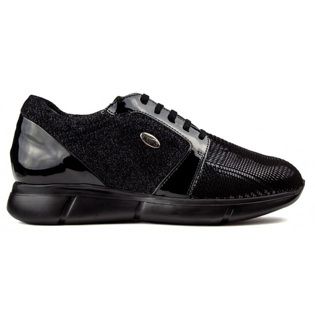 ZAPATILLAS DTORRES BIMBA CORDONES W  NEGRO