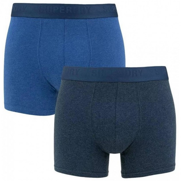 SUPERDRY BOXER M3110339 DUBBELE PACK NAVY SUPERDRY BOXER M3110339 DUBBELE PACK NAVY