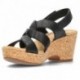 CLARKS GISELLE SANDAL  BLACK