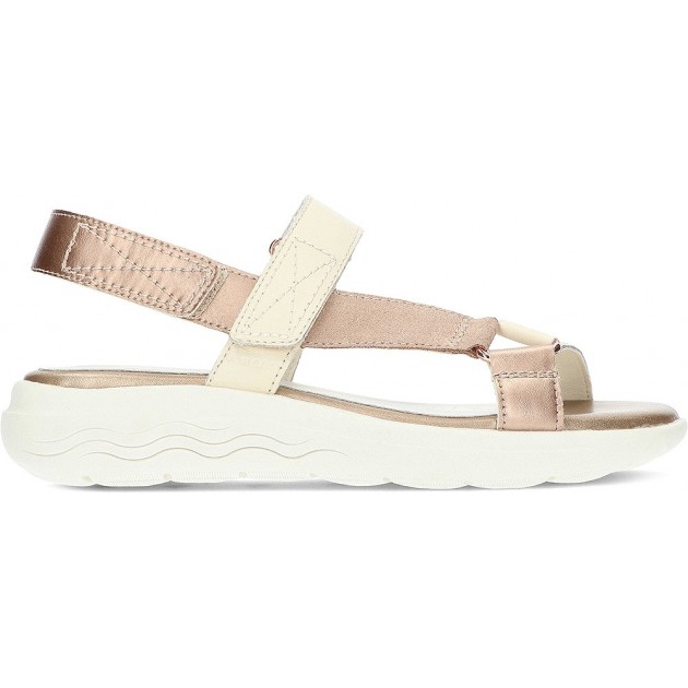 SANDAAL GEOX SPHERICA D25ADA CREAM SANDAAL GEOX SPHERICA D25ADA CREAM