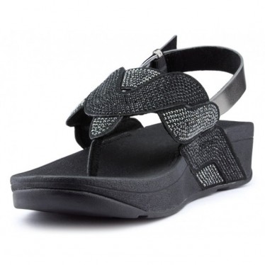 FITFLOP PAISLEY ROPE BACK STRAP Sandalen  BLACK