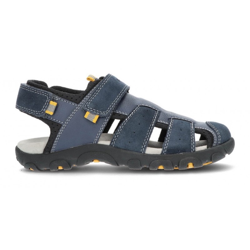 SANDALEN GEOX STRADA J1524B  NAVY