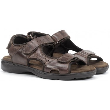 HEREN SANDALEN FLUCHOS F1201 DOZER  CAFE