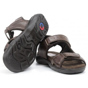 HEREN SANDALEN FLUCHOS F1201 DOZER  CAFE