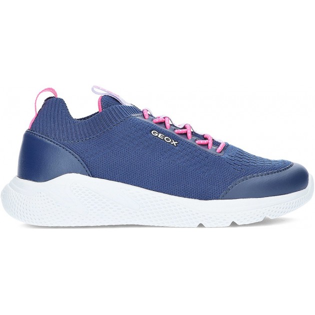 GEOX SPRINTYE J25FWB SNEAKERS  FUCSIA