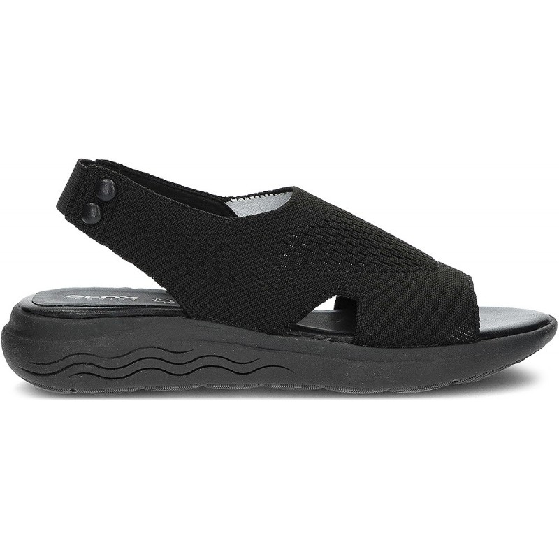 SANDALEN GEOX SPHERICA D-255VD  BLACK