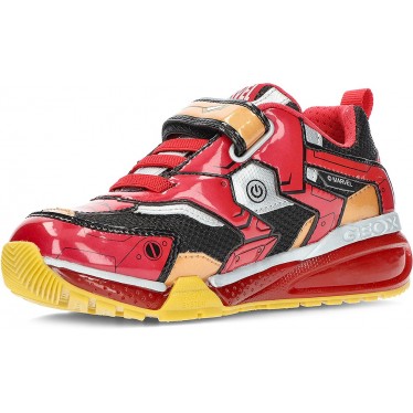 SNEAKERS GEOX IRON MAN J35FEC AVENGERS  RED