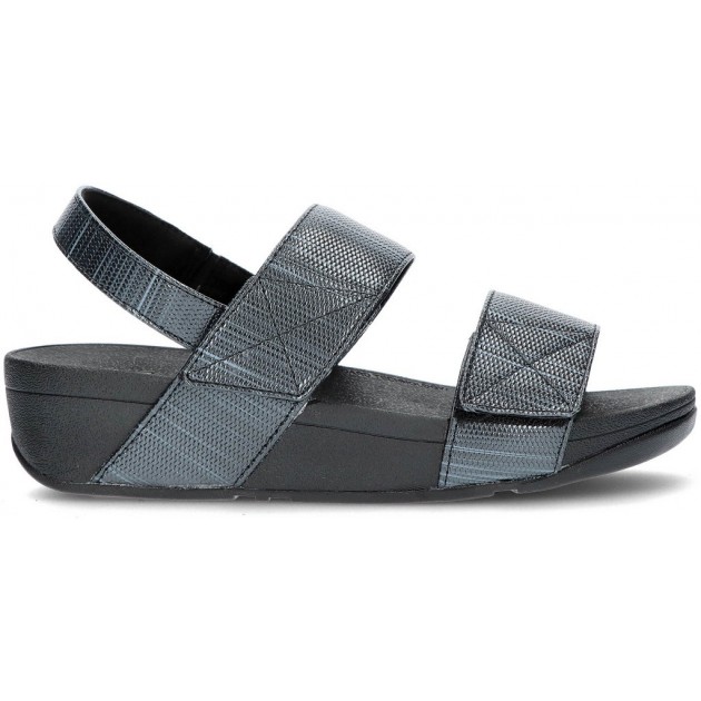 FITFLOP MINA GEWEVEN GLITZ SANDALEN BLACK FITFLOP MINA GEWEVEN GLITZ SANDALEN BLACK
