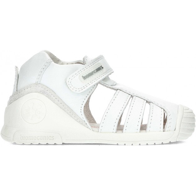 BIOMECANICS GESLOTEN SANDALEN 222143  WHITE