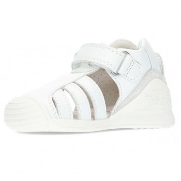 BIOMECANICS GESLOTEN SANDALEN 222143  WHITE