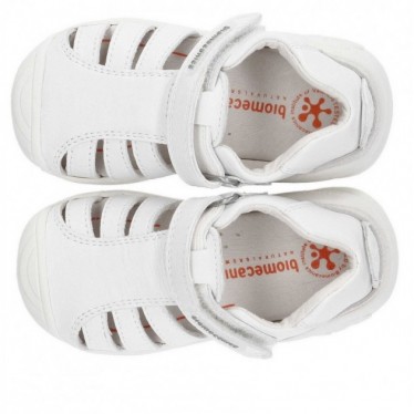 BIOMECANICS GESLOTEN SANDALEN 222143  WHITE