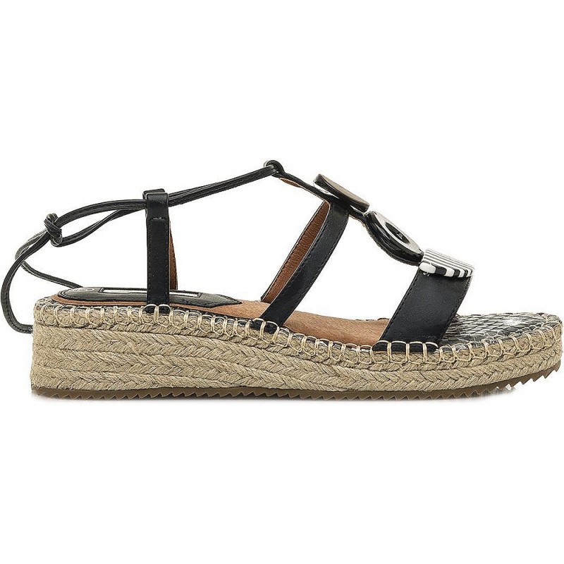 SANDALEN MARIAMARE KATOEN 68253  BLACK