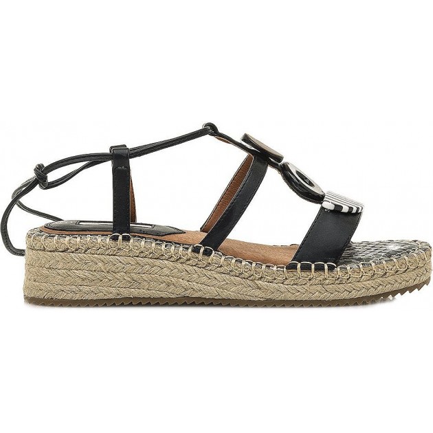 SANDALEN MARIAMARE KATOEN 68253 BLACK SANDALEN MARIAMARE KATOEN 68253 BLACK