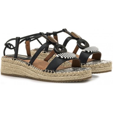 SANDALEN MARIAMARE KATOEN 68253  BLACK