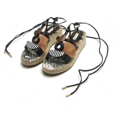 SANDALEN MARIAMARE KATOEN 68253  BLACK