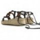 SANDALEN MARIAMARE KATOEN 68253  BLACK
