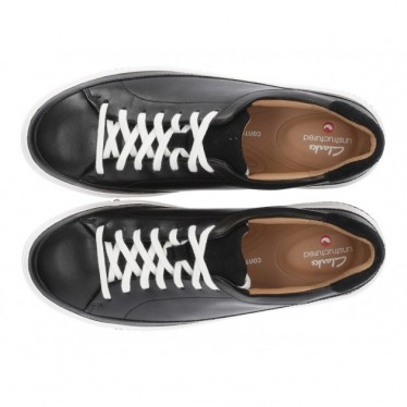 CLARKS UN MAUI TIE W SNEAKERS  BLACK