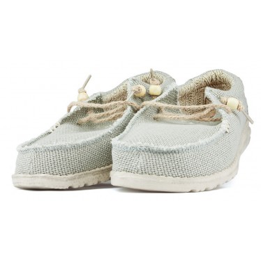 SCHOENEN DUDE WALLY BRAIDED M  GREY