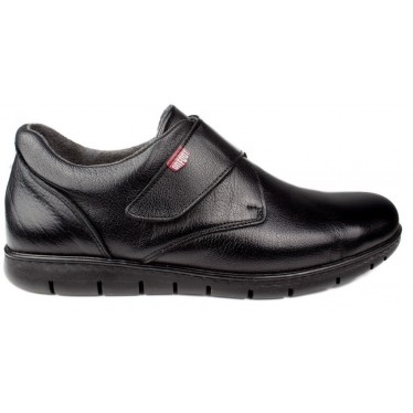 ZAPATOS ONFOOT BLUCHER VELCRO BÚFALO  NEGRO