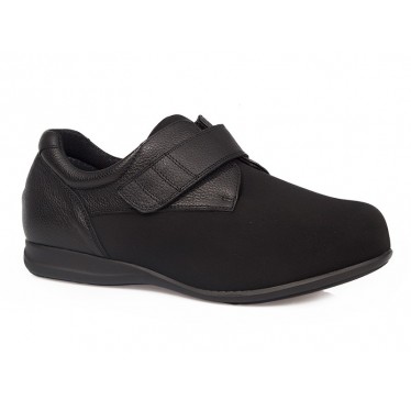 UNISEX DIABETISCHE CALZAMEDI-SCHOENEN NEGRO