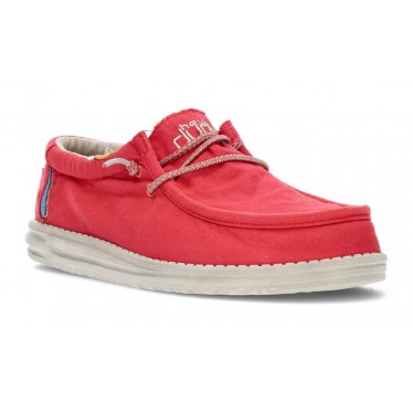 SCHOENEN DUDE WALLY WASHED 1115  LAVA