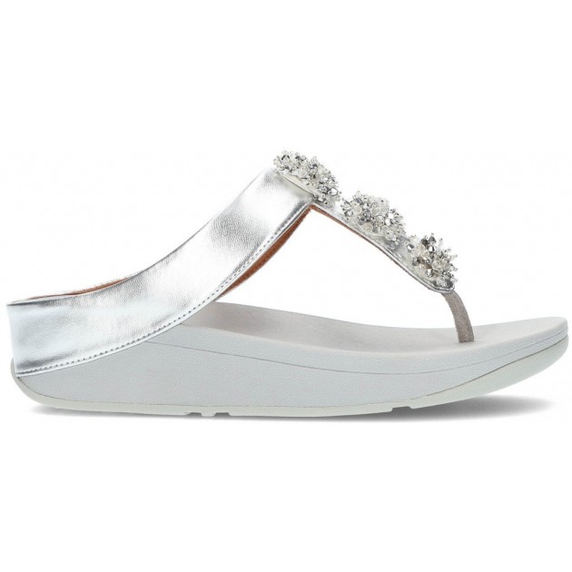 FITFLOP GALAXY TOE-THONGS SANDALEN  SILVER