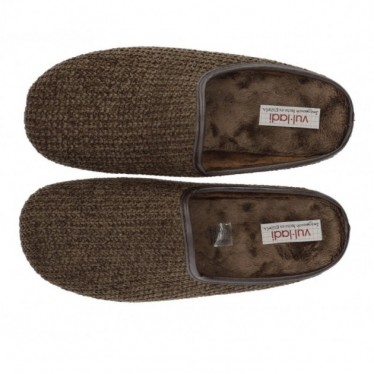 HUIS SLIPPERS VULLADI CHINILLA  MARRON