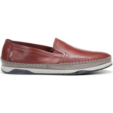 FLUCHOS F0814 HAVANA KENDAL MOCASIN MAN  TERRACOTA_GRIS