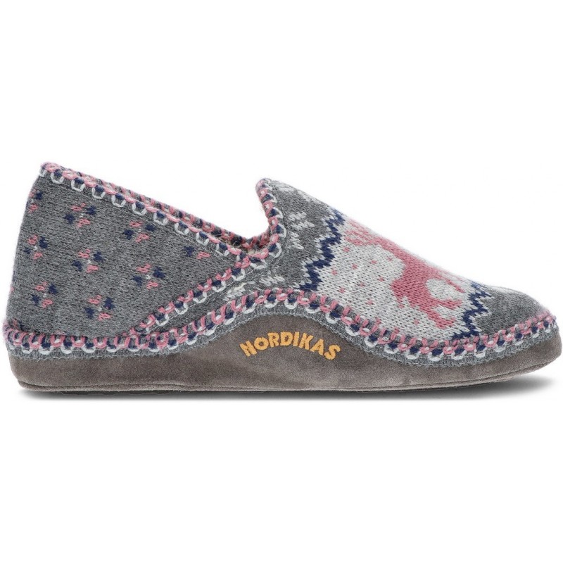 NORDIKAS CLASSIC ALCE N2000 SLIPPERS  GRIS