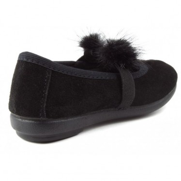 VULLADI BALLERINA'S KUNNEN SUDE POMPOMS SPLITTEN 1405  NEGRO