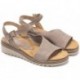 FLUCHOS SANDALEN D8540 ESPE  TAUPE